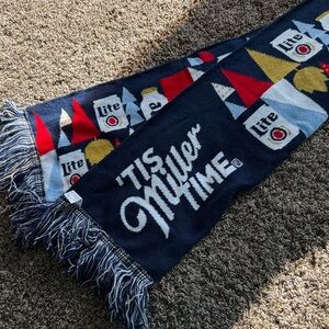 Miller Lite Navy Blue Scarf